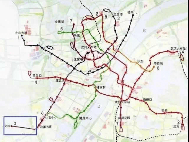 武汉六环线最新规划图揭晓