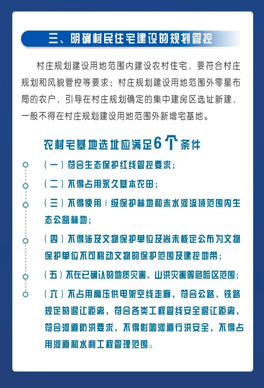 农村住房重建最新规定